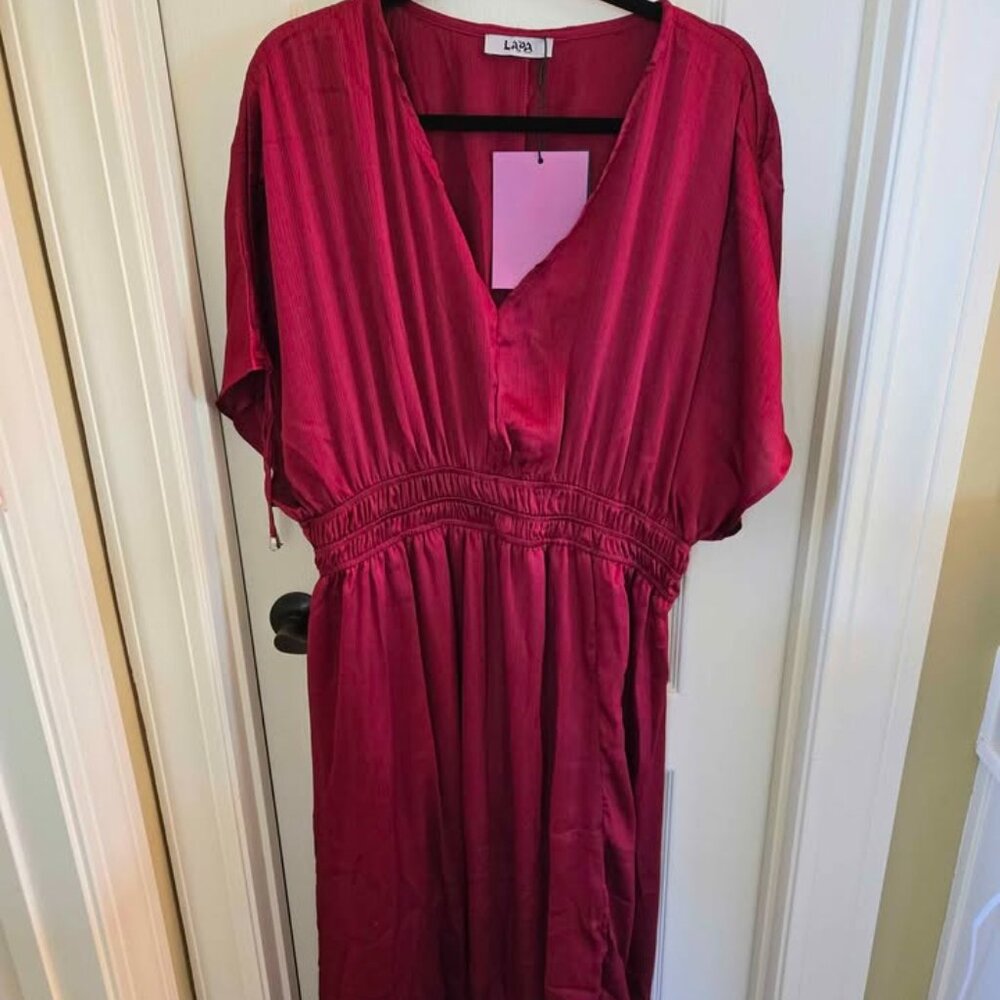 Luxurious Silk Midi Dress